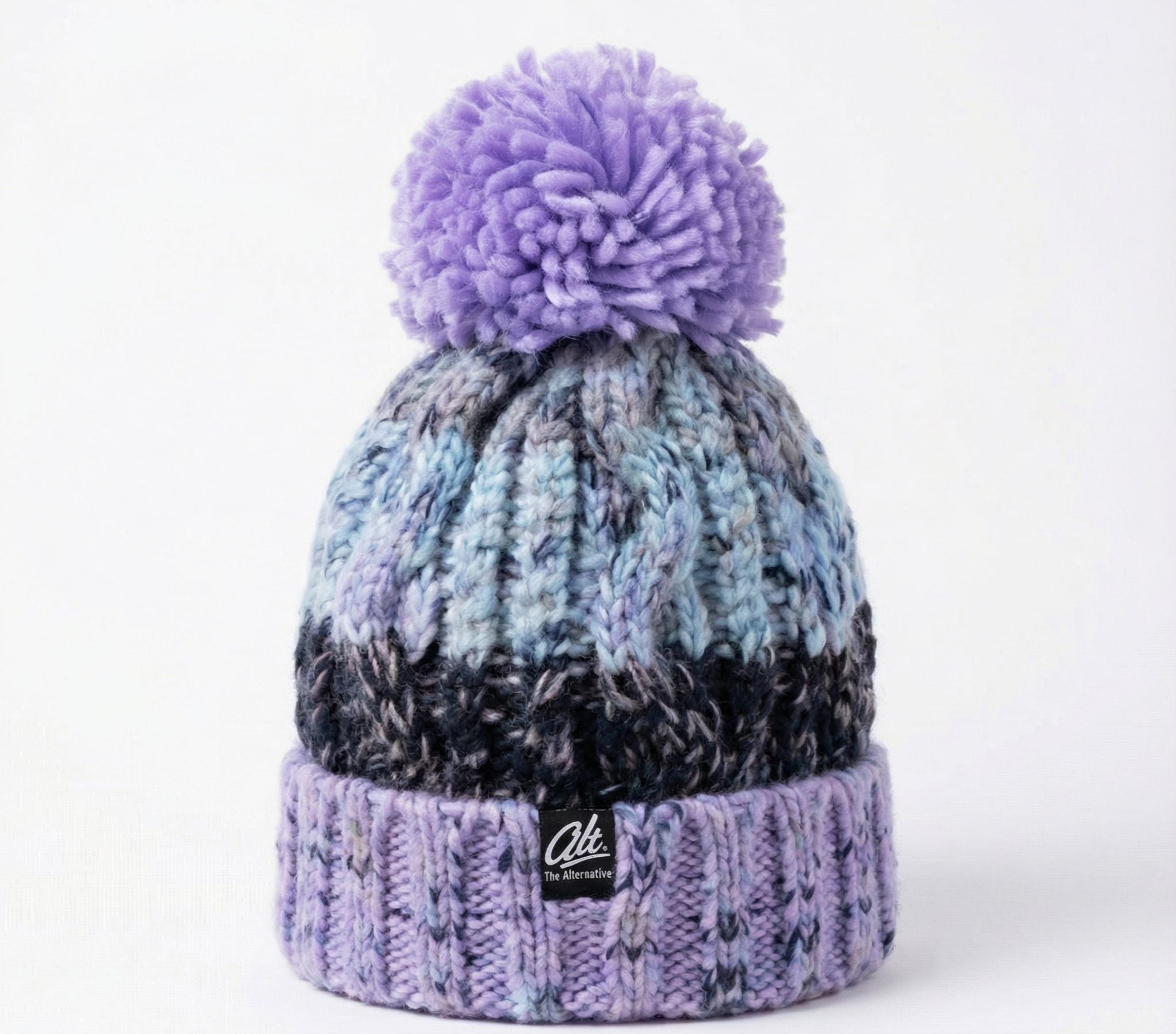 Chunky Knit Bobble Hat The Alternative Store B 
