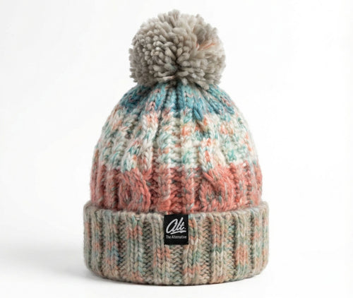 Chunky Knit Bobble Hat The Alternative Store A 