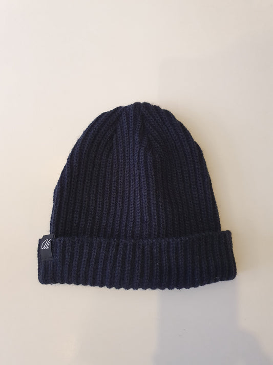 Alt Fisher Beanie Headwear The Alternative Store Navy 