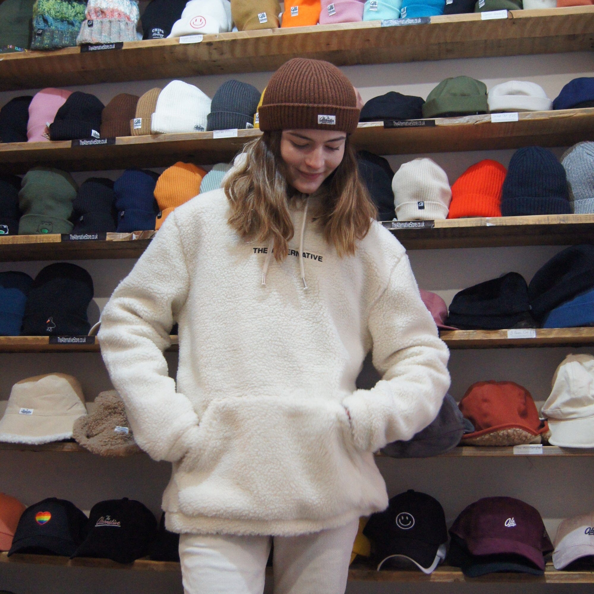 The Alternative Deep Sea Beanie TheAlternativeStore Chocolate Brown 