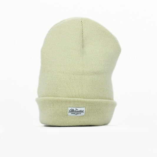 Classic Alt beanie Headwear The Alternative Store Beige 