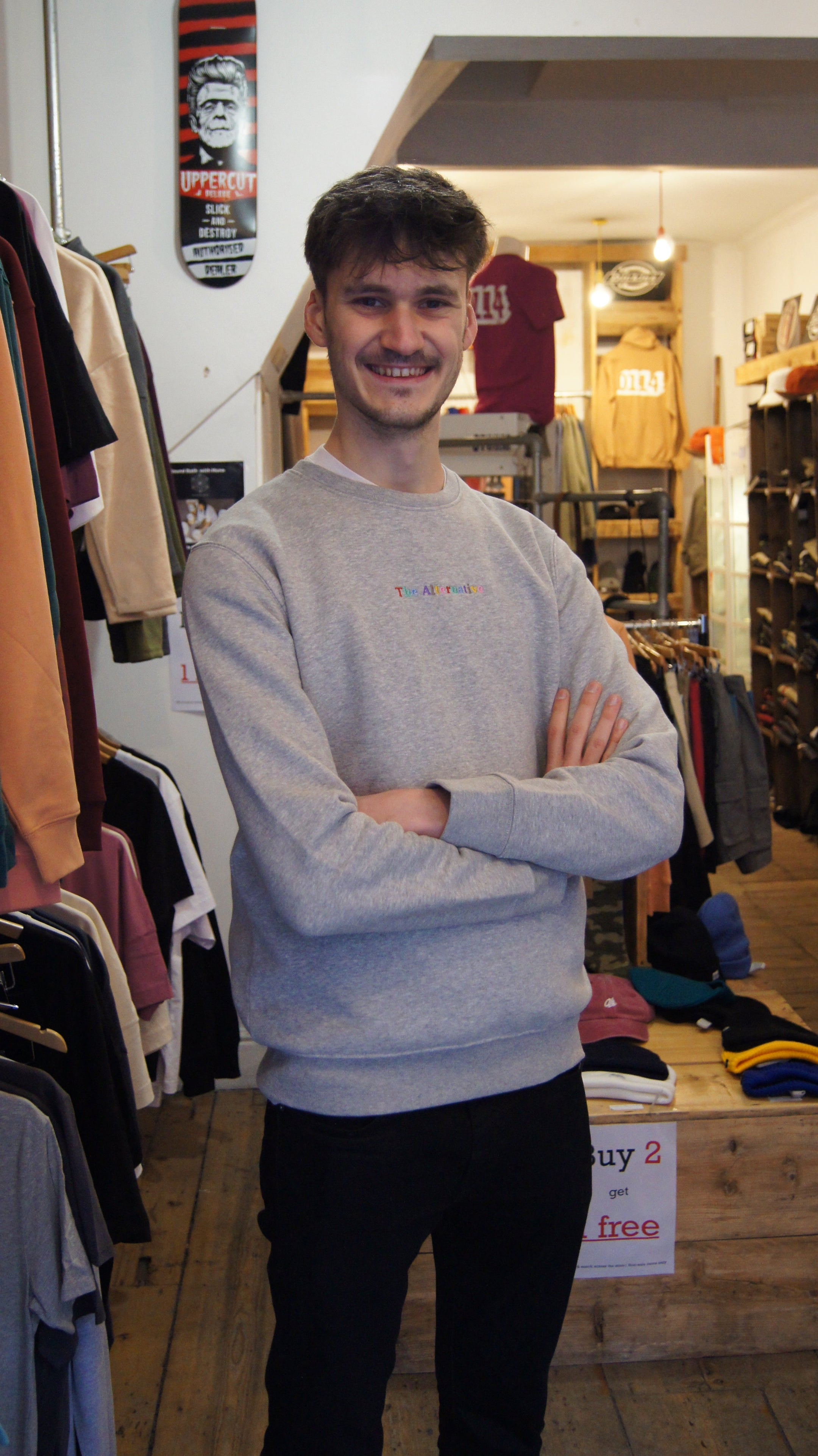 The Alternative Multicoloured Sweatshirt Sweatshirts The Alternative Store 