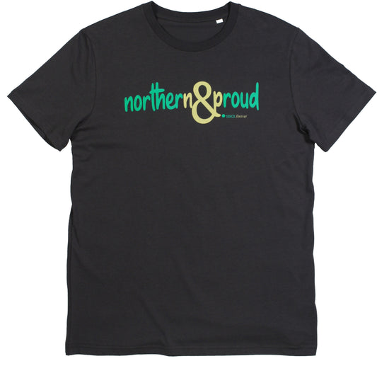 Northern & Proud Organic Cotton T-Shirt T-shirt The Alternative Store S Charcoal 
