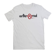 Northern & Proud Organic Cotton T-Shirt T-shirt The Alternative Store S White 