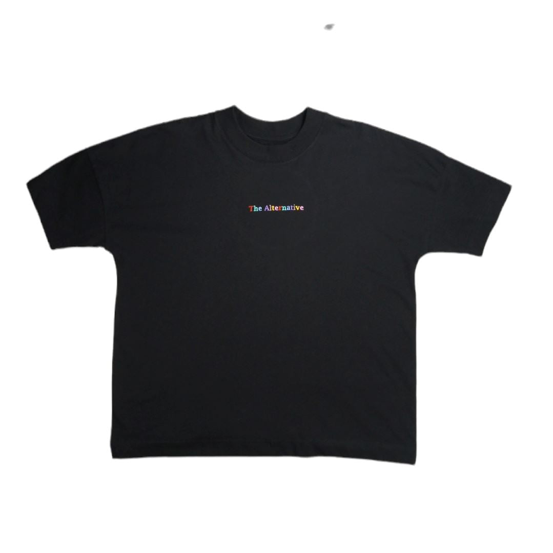 The Alternative Multicoloured Drop Shoulder T-Shirt