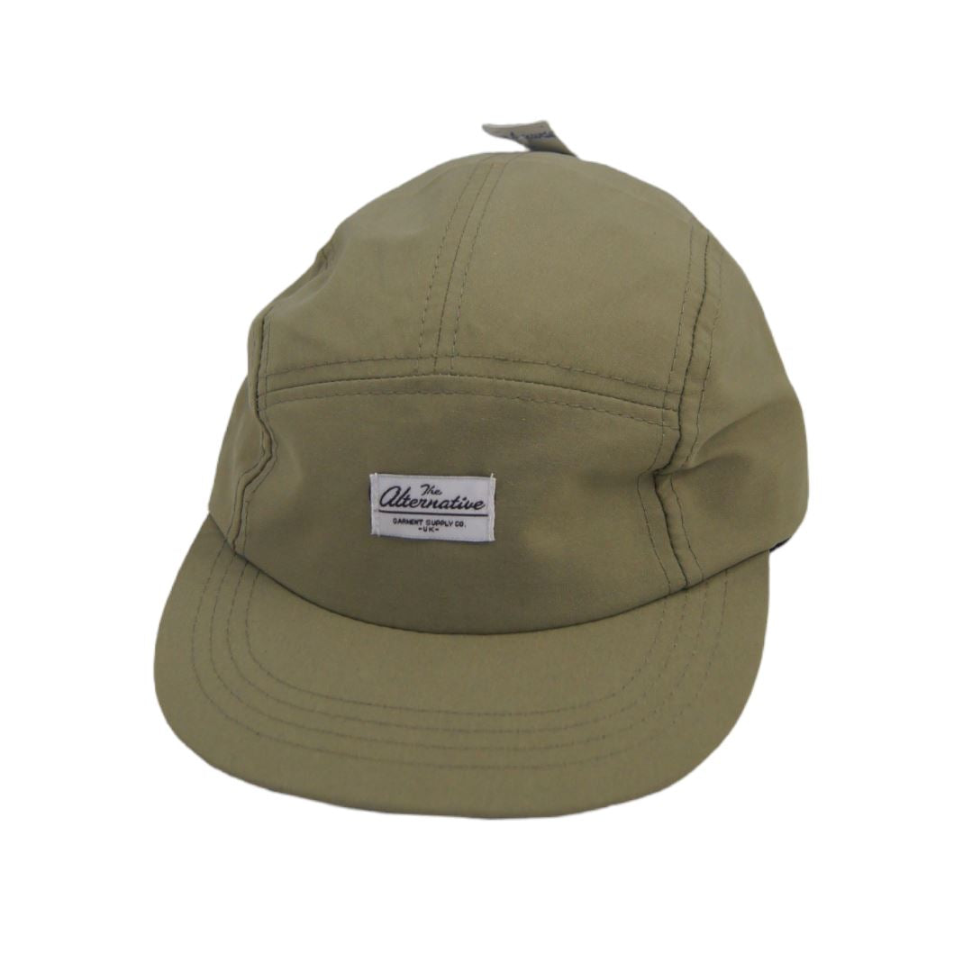 The Alternative Five Panel Cap Headwear The Alternative Store Olive Green 