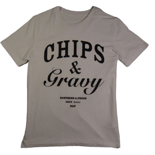 Chips & Gravy T-Shirt T-shirt The Alternative Store S White and Black 