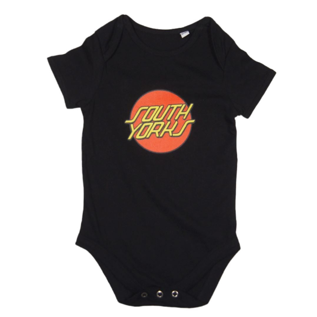 South Yorks Babygrow Babygrow The Alternative Store 3-6 Months Black 
