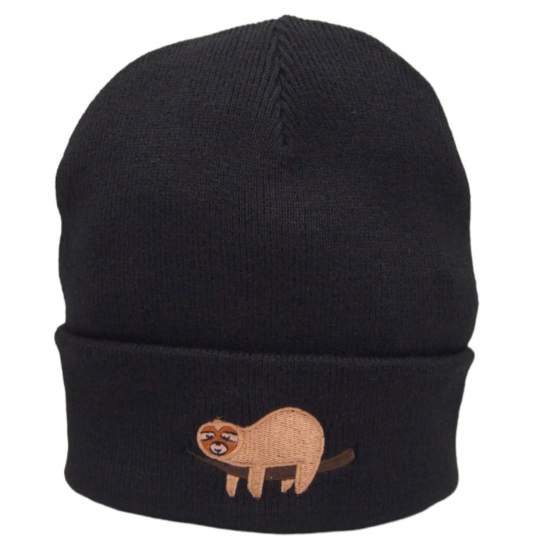 Sloth Beanie The Alternative Store Black 