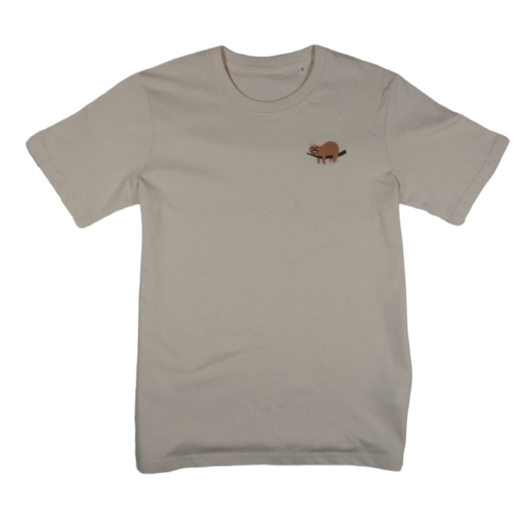 Sloth T-Shirt The Alternative Store XS Cream 