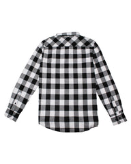 The Alternative - Check Shirt White Shirts TheAlternativeStore 
