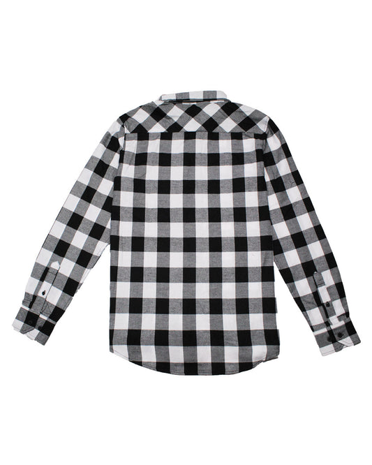 The Alternative - Check Shirt White Shirts TheAlternativeStore 