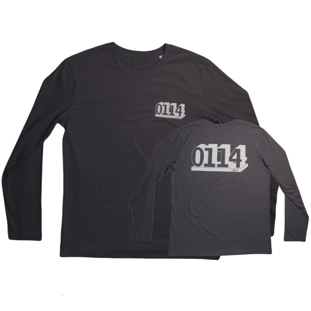 0114 Long Sleeve T-Shirt Long Sleeve T-Shirt The Alternative Store S Charcoal 