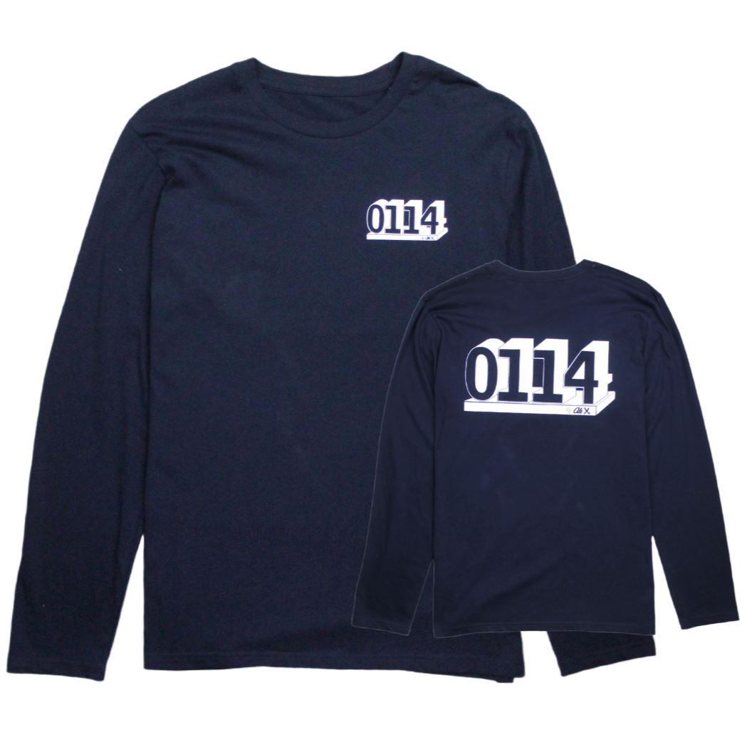 0114 Long Sleeve T-Shirt Long Sleeve T-Shirt The Alternative Store S Navy blue 